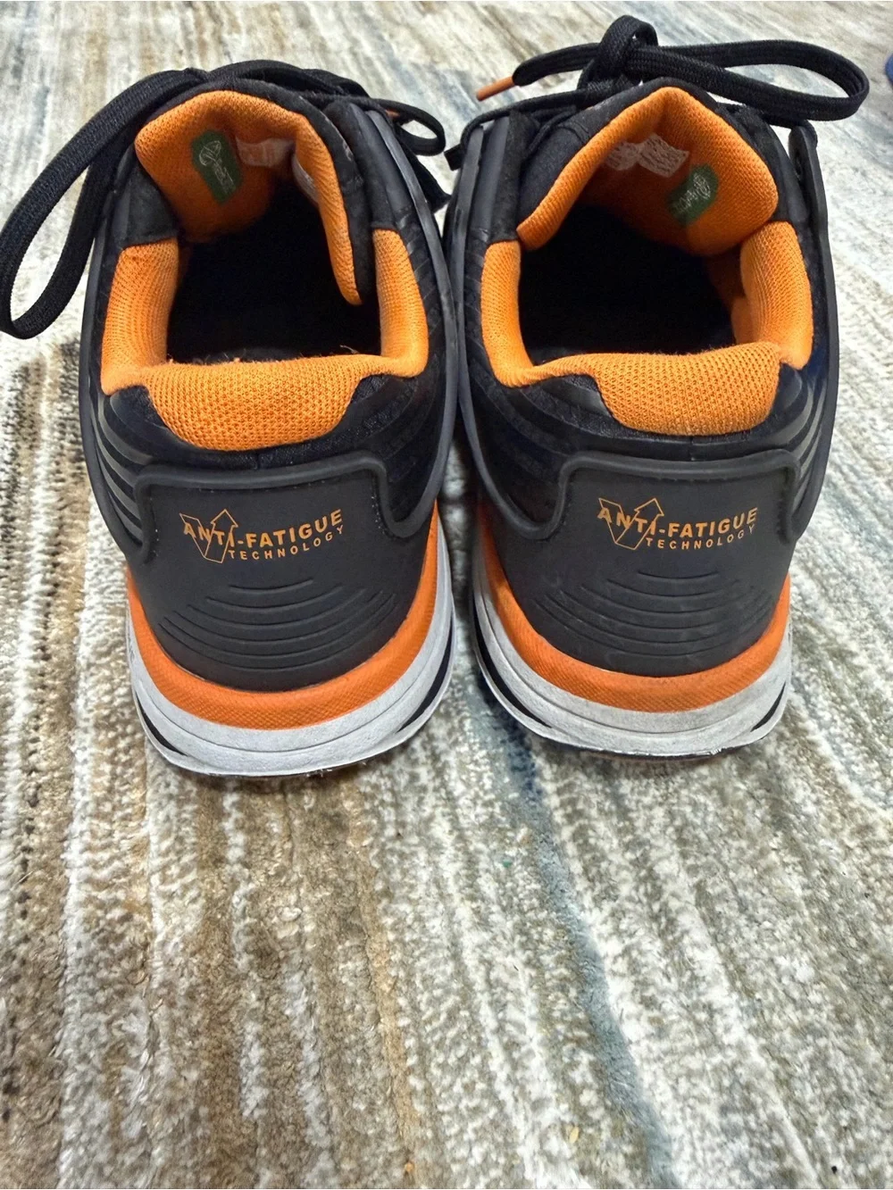 Timberland Black and Orange Casual Trainers